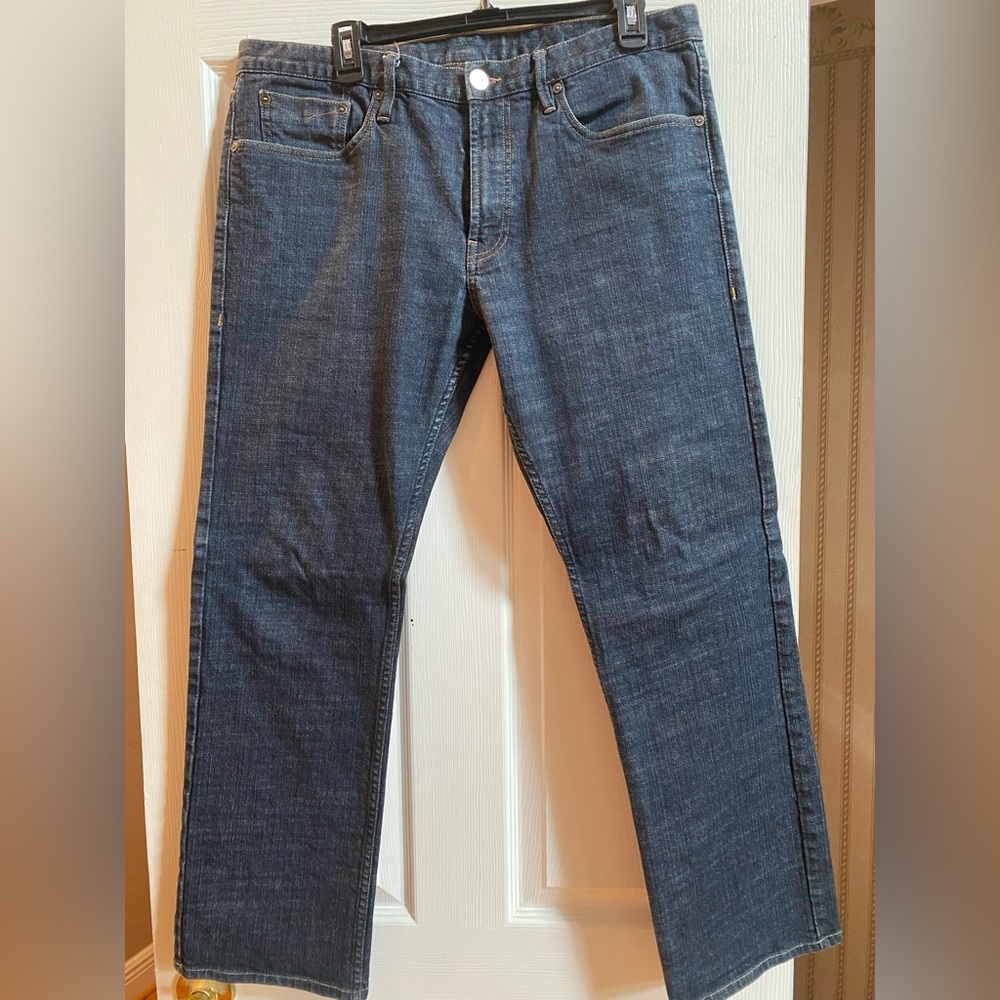 Burberry Dark Blue Straight Jeans